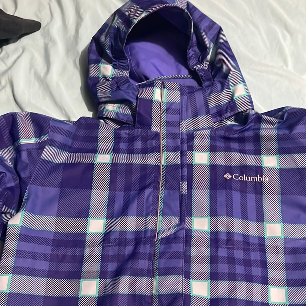 Columbia girls sz large 14/16 bugaboo shell jacket.